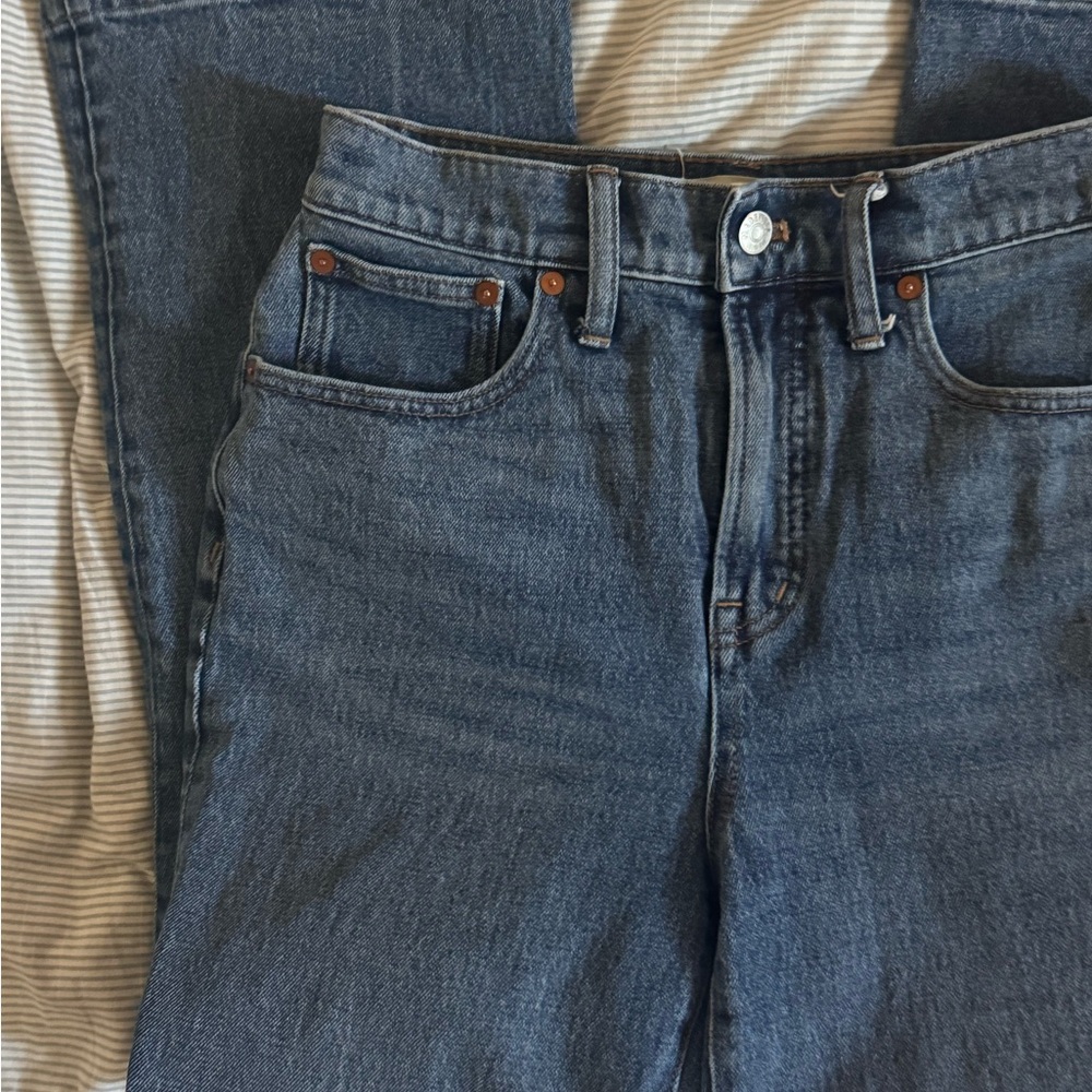 Madewell High Rise Blue Jeans